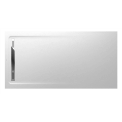 Plato de ducha 200x100cm blanco Aquos Roca