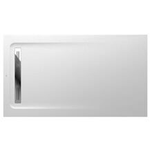 Plato de ducha 140x80cm blanco Aquos Roca