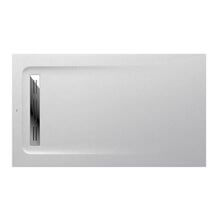 Plato de ducha 120x70cm blanco Aquos Roca