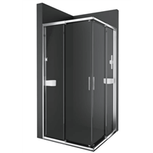 Mampara ducha angular 2 puertas correderas + 2 fijos ACX4 BATH+