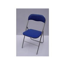 Silla plegable BÁSICA azul IberoDepot
