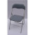 Silla plegable BÁSICA gris IberoDepot