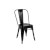 Silla industrial negra IberoDepot
