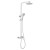 Conjunto de ducha monomando Dual Round Llavisan