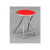 Taburete plegable rojo IberoDepot