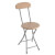 Taburete plegable respaldo NATURAL IberoDepot