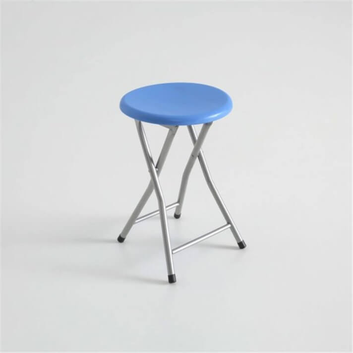 Taburete plegable azul IberoDepot