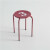 Taburete NÚMERO 3 rojo IberoDepot