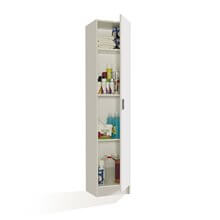 Armario columna multiusos blanco IberoDepot