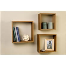 Estante TRIPLE CUBO roble IberoDepot