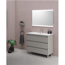 Mueble de baño 3 cajones con lavabo cerámico Sansa Royo