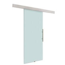 Puerta corredera de cristal translúcido Homcom