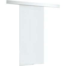 Puerta de corredera de cristal esmaltado 210x75 Homcom
