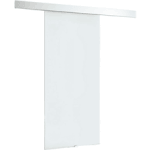 Puerta de corredera de cristal esmaltado 210x75 Homcom