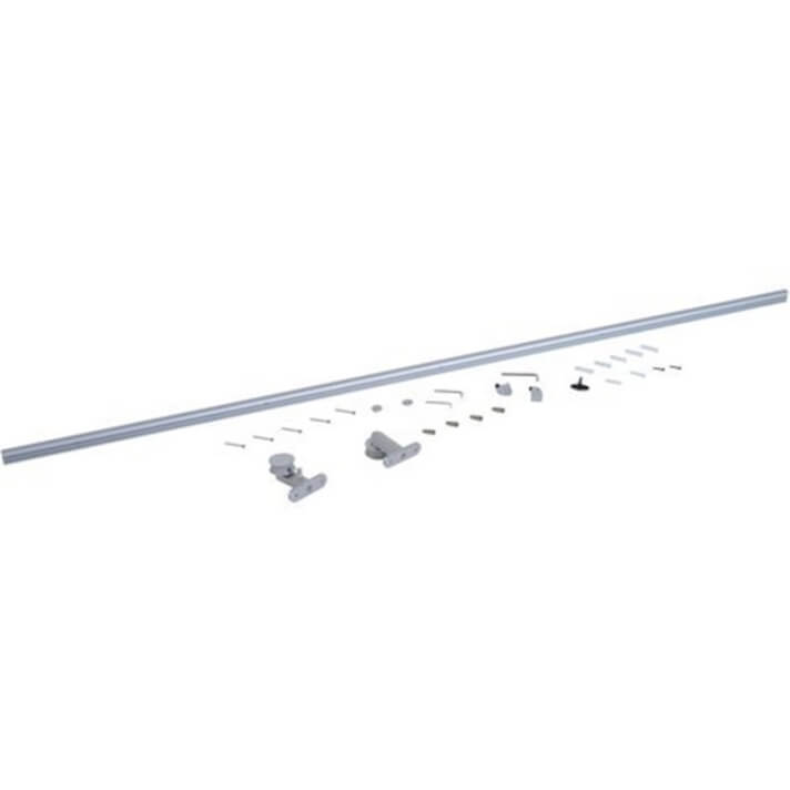 Kit de instalaci&oacute;n de aluminio para puertas deslizantes Homcom