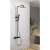 Columna termostático ducha negro mate Imex Vigo 