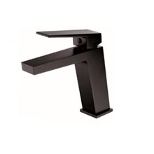 Grifo de lavabo negro mate Art Imex