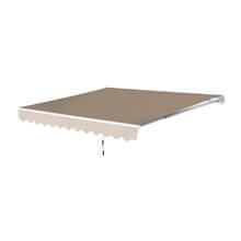 Toldo exterior plegable crema Outsunny