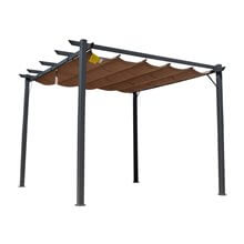 Pérgola de aluminio y poliéster Outsunny