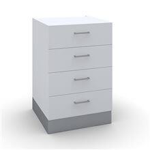 Mueble de cocina bajo con 4 cajones Tegler