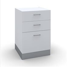 Mueble de cocina bajo con 3 cajones Tegler