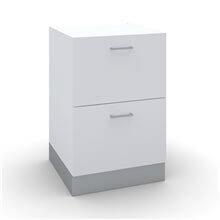 Mueble de cocina bajo con 2 gavetas Tegler