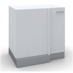 Mueble de cocina bajo rincón ciego Tegler