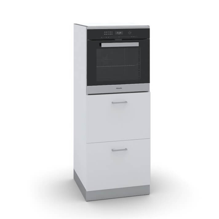 Semicolumna de cocina para horno con 2 gavetas Tegler