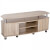 Mueble de televisón 2 Puertas 2 Estantes HomCom