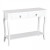 Mueble de recibidor con 2 cajones blanco HomCom