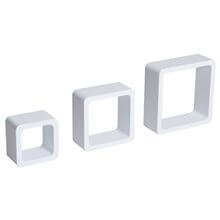 Estante triple cubo blanco HomCom