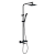 Columna de ducha negra Imex Fiyi