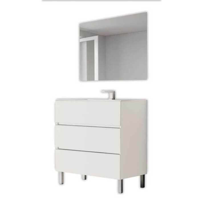 Conjunto de ba&ntilde;o blanco Ceil&aacute;n Futurba&ntilde;o