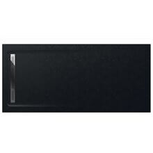 Plato de ducha 200x90cm negro Aquos Roca