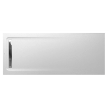 Plato de ducha 200x80cm blanco roto Aquos Roca