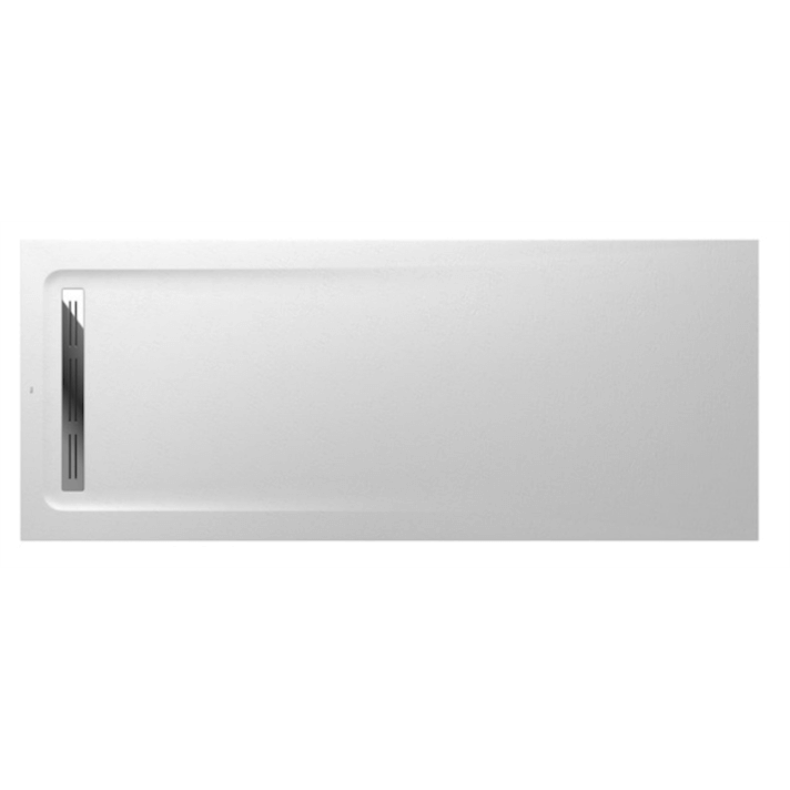 Plato de ducha 200x80cm blanco Aquos Roca