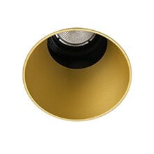 Empotrable dorado sin marco orientable 13W-19W Synch Faro
