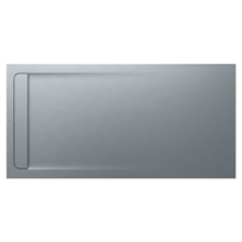 Plato de ducha 200x100cm cemento Aquos Roca