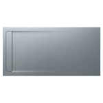 Plato de ducha 200x100cm cemento Aquos Roca