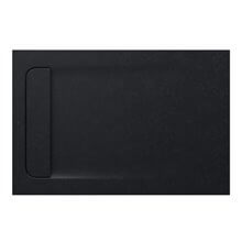 Plato de ducha 100x70cm negro Aquos Roca