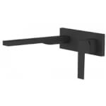 Grifería mural 24,5 cm Negro Mate SLIM-TRES