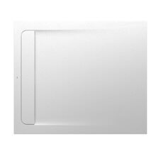Plato de ducha 100x90cm blanco roto Aquos Roca