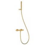 Kit de ducha Oro Mate SLIM TRES