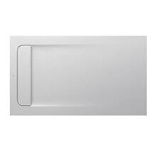 Plato de ducha 120x70cm blanco roto Aquos Roca