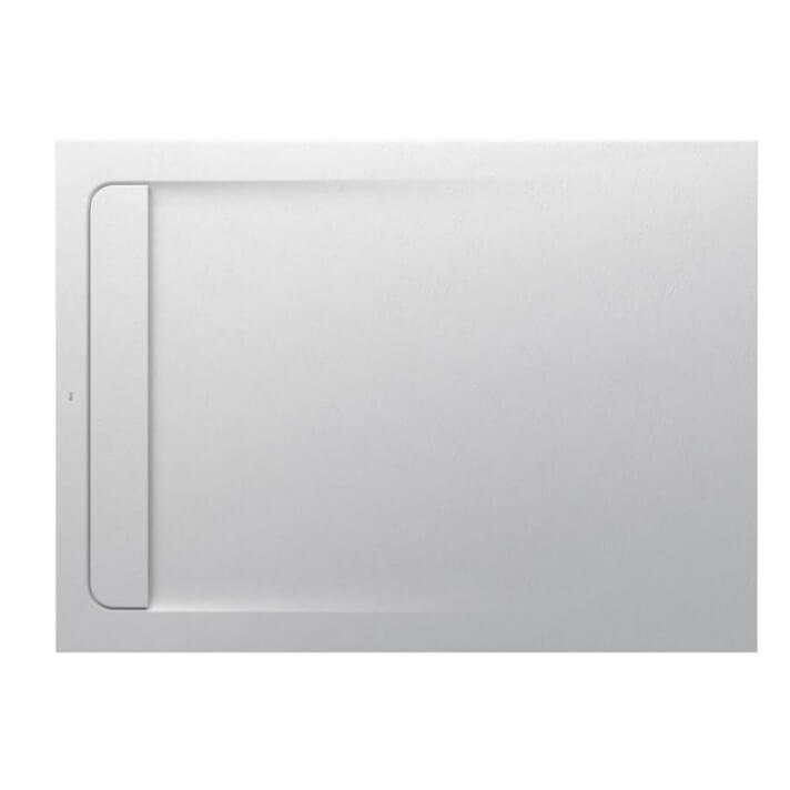 Plato de ducha 140x100cm blanco roto Aquos Roca