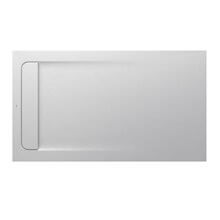 Plato de ducha 140x80cm blanco roto Aquos Roca