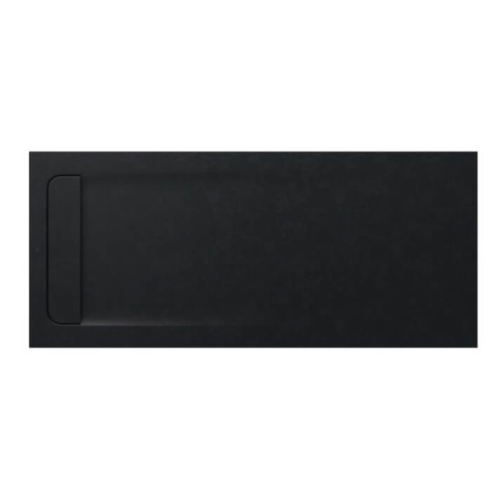 Plato de ducha 160x70cm negro Aquos Roca