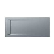 Plato de ducha 160x70cm cemento Aquos Roca
