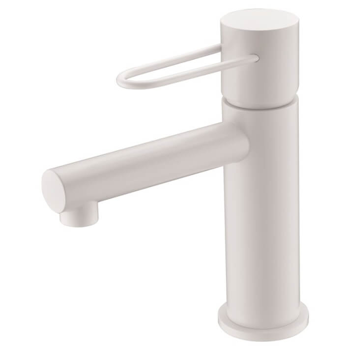 Grifo lavabo Blanco Mate Milos Imex