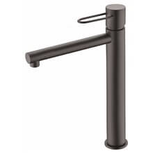 Grifo lavabo caño alto Negro Mate Milos Imex